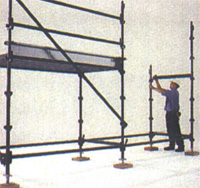 Basing Out the scaffold Basing Out the scaffold
